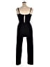 Mi ami Solid Black Jumpsuit Size L - photo 2