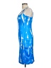 Unbranded Blue Cocktail Dress Size L - photo 5