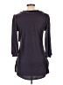 Assorted Brands Gray Purple 3/4 Sleeve Blouse Size 10 - photo 2