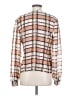 CAbi Orange Long Sleeve Blouse Size S - photo 2