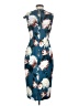 Sachin + Babi Print Teal Cocktail Dress Size 2 - photo 2