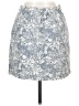 J.Crew 100% Cotton Paisley Blue Denim Skirt Size 2 - photo 1