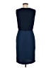 Unbranded Solid Blue Cocktail Dress Size M - photo 2