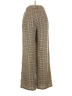 Shein Houndstooth Gold Casual Pants Size 4 - photo 2