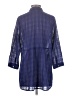 J.Jill Solid Blue 3/4 Sleeve Button-Down Shirt Size S - photo 2