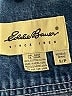 Eddie Bauer 100% Cotton Blue Denim Vest Size S - photo 6