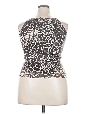 Carlisle Sleeveless Silk Top (view 2)