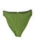 Parade Solid Green Swimsuit Bottoms Size M - photo 1
