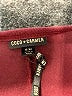 Coco + Carmen Burgundy Long Sleeve Top Size Sm - Med - photo 7