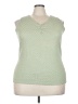 Fashion Bug Green Sleeveless Top Size 26 - 28 - photo 1