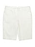 Express Design Studio Stripes White Shorts Size 8 - photo 1