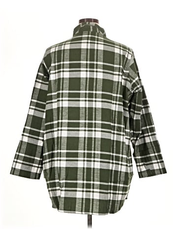 Mainstreet Blues 3/4 Sleeve Button-Down Shirt (view 2)