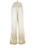 Francesca's 100% Polyester Metallic Gold Ivory Dress Pants Size S - photo 2