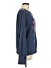 Maurices Floral Blue Sweatshirt Size M - photo 4