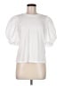 DKNY White Short Sleeve Top Size M - photo 1