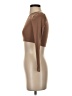 Shein Brown 3/4 Sleeve T-Shirt Size 2 - photo 5