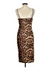 Unbranded Animal Print Brown Cocktail Dress Size L - photo 2