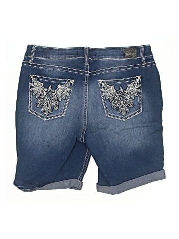 Love Indigo Denim Shorts (view 2)
