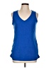 Unbranded Blue Sleeveless T-Shirt Size L - photo 1