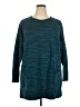Eight Eight Eight 100% Cotton Teal Pullover Sweater Size 2X - photo 1