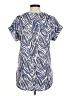 Cupio Blue Short Sleeve Blouse Size M - photo 2