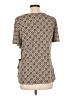 Liz Claiborne Brown Short Sleeve Blouse Size L - photo 2
