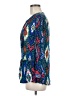 Maeve 100% Rayon Blue 3/4 Sleeve Blouse Size 6 - photo 5