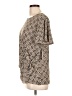 Liz Claiborne Brown Short Sleeve Blouse Size L - photo 5