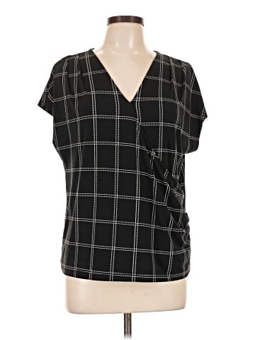 Liz Claiborne Short Sleeve Blouse (view 1)