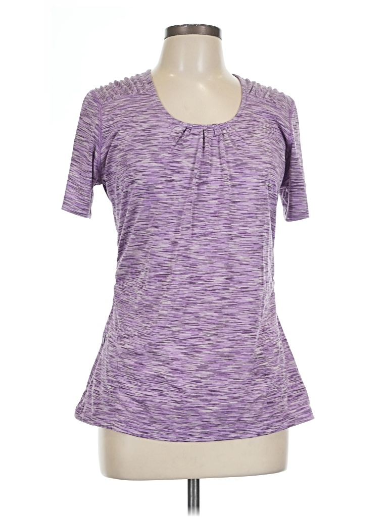 Pre-owned Woolrich Active T-shirt In Purple