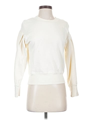 Madewell Pleat-Sleeve Sweatshirt (view 1)