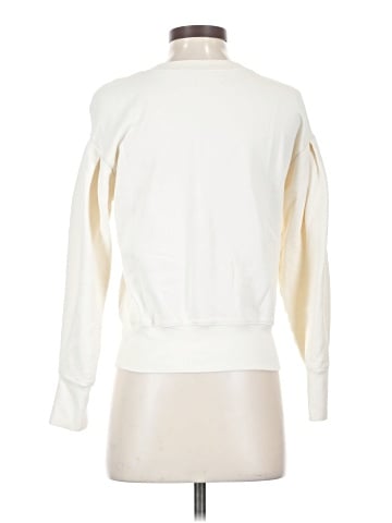 Madewell Pleat-Sleeve Sweatshirt (view 2)
