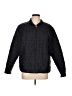 Per Una 100% Polyester Argyle Black Jacket Size L - photo 1