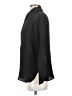 Max Studio Solid Black Long Sleeve Button-Down Shirt Size 1 - photo 5