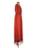 Roolee 100% Polyester Paisley Orange Casual Dress Size S - photo 4