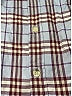 Burberry 100% Cotton Plaid Brown Long Sleeve Button-Down Shirt Size 8 - photo 3