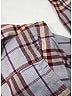 Burberry 100% Cotton Plaid Brown Long Sleeve Button-Down Shirt Size 8 - photo 8