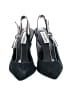 Steve Madden 100% Leather Black Heels Size 8 1/2 - photo 2
