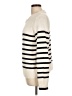 Elie Tahari Stripes Ivory Pullover Sweater Size L - photo 5