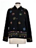 Coldwater Creek Graphic Black Jacket Size L - photo 1
