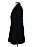 DKNY Solid Black Coat Size M - photo 5