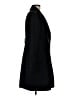 DKNY Solid Black Coat Size M - photo 4