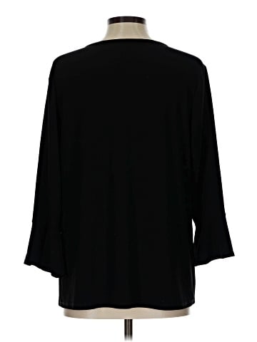 Susan Graver 3/4 Sleeve Top (view 2)