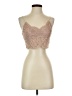 Wishlist 100% Polyester Tan Sleeveless Top Size S - photo 1