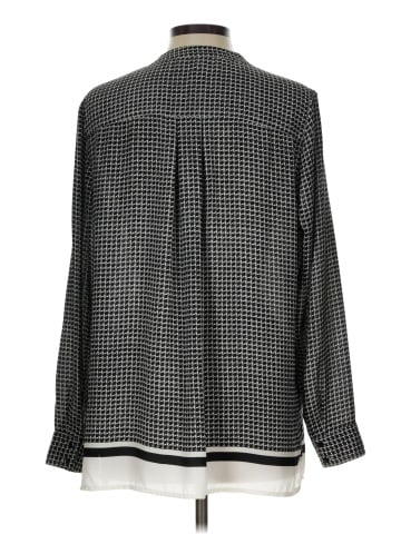 Rose + Olive Long Sleeve Blouse (view 2)