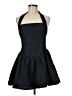 Atoir 100% Polyester Damask Floral Blue Black Cocktail Dress Size 6 - photo 1