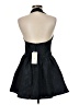 Atoir 100% Polyester Damask Floral Blue Black Cocktail Dress Size 6 - photo 2