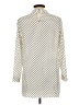 H&M Polka Dots Ivory 3/4 Sleeve Blouse Size 10 - photo 2