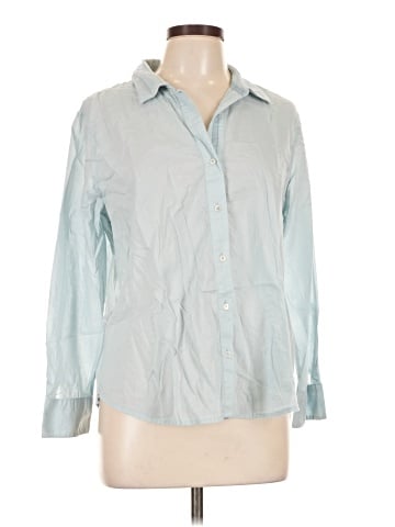 Nic + Zoe 3/4 Sleeve Button-Down Shirt (view 1)