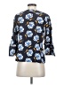 Tory Burch Blue 3/4 Sleeve Top Size M - photo 2